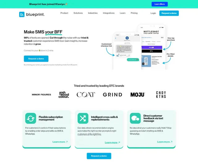 Blueprint website
