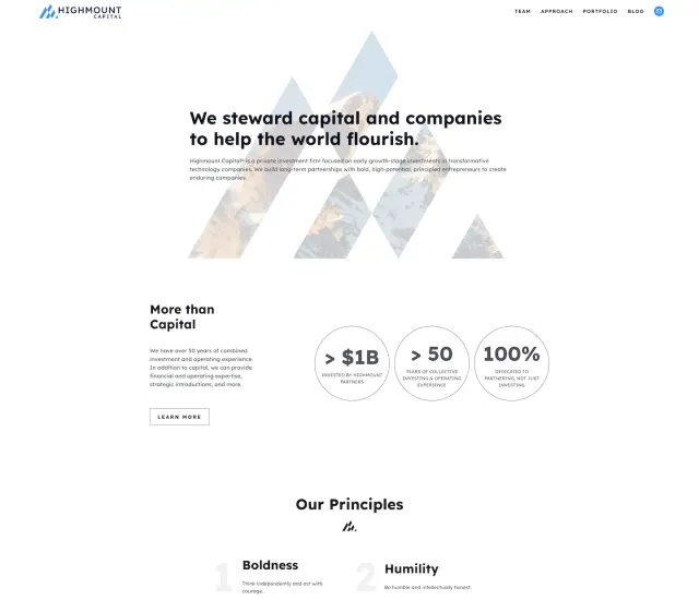 Highmount Capital website
