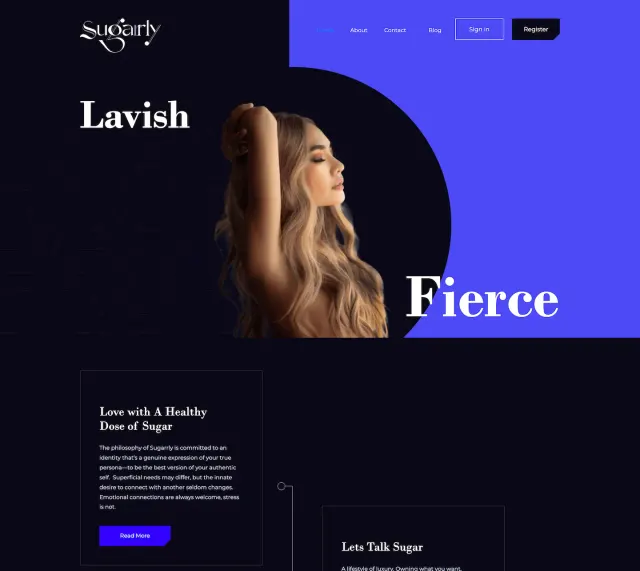 Sugarrly website